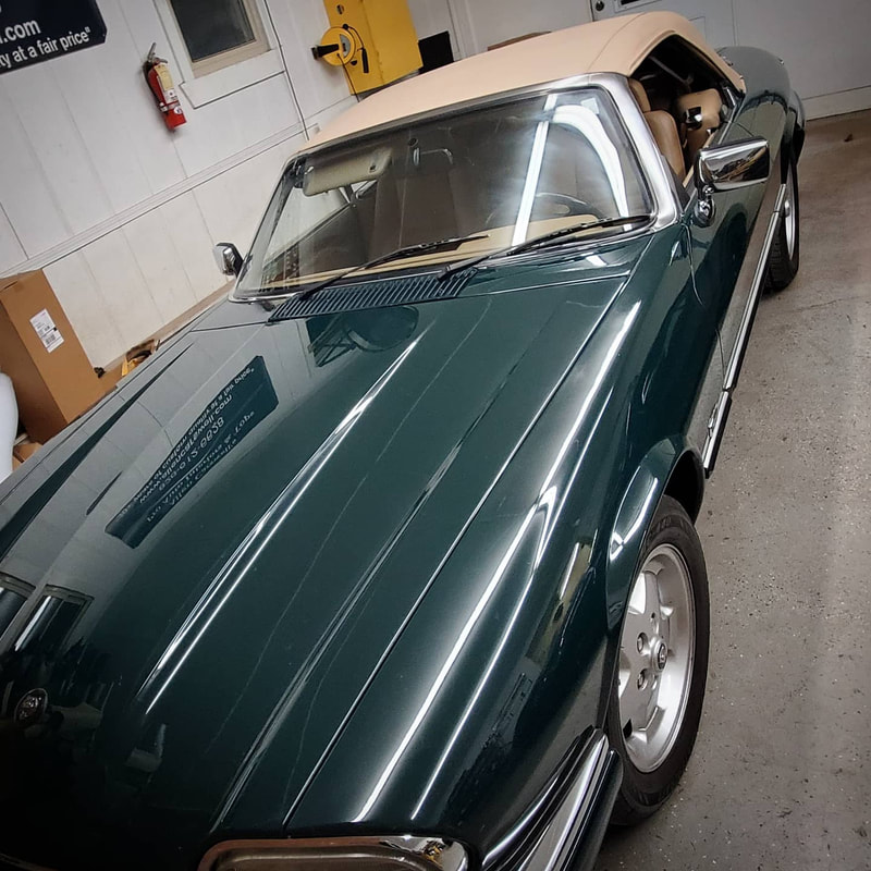 Jaguar XJS Convertible Top and Headliner Installation Allen Carswell's Pro Auto Interiors & Tops