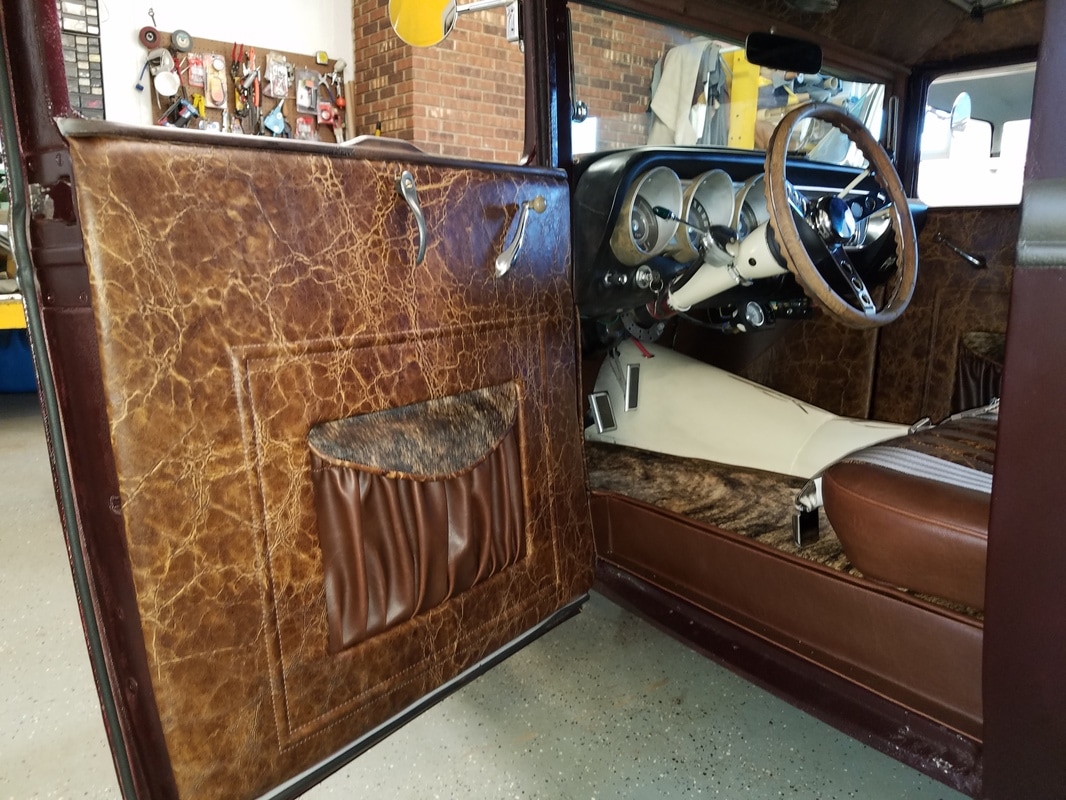 1930 Ford Rat Rod Custom Interior Completed Allen