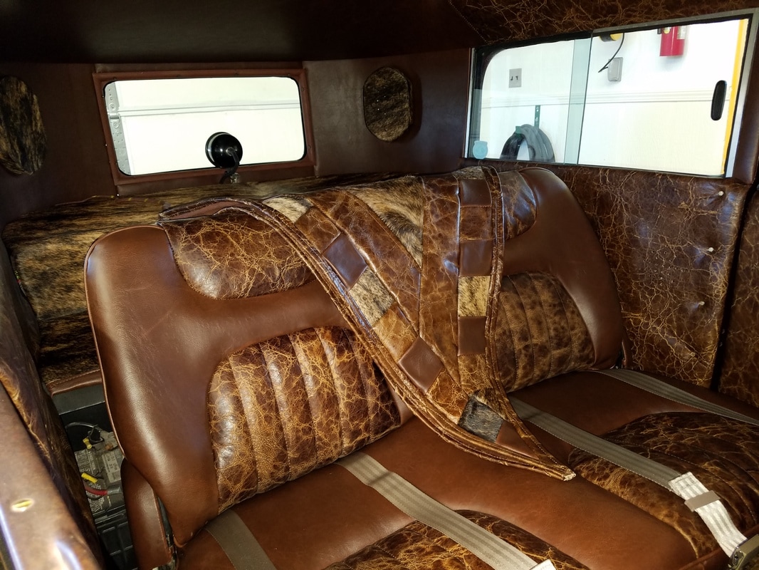 1930 Ford Rat Rod Custom Interior Completed Allen
